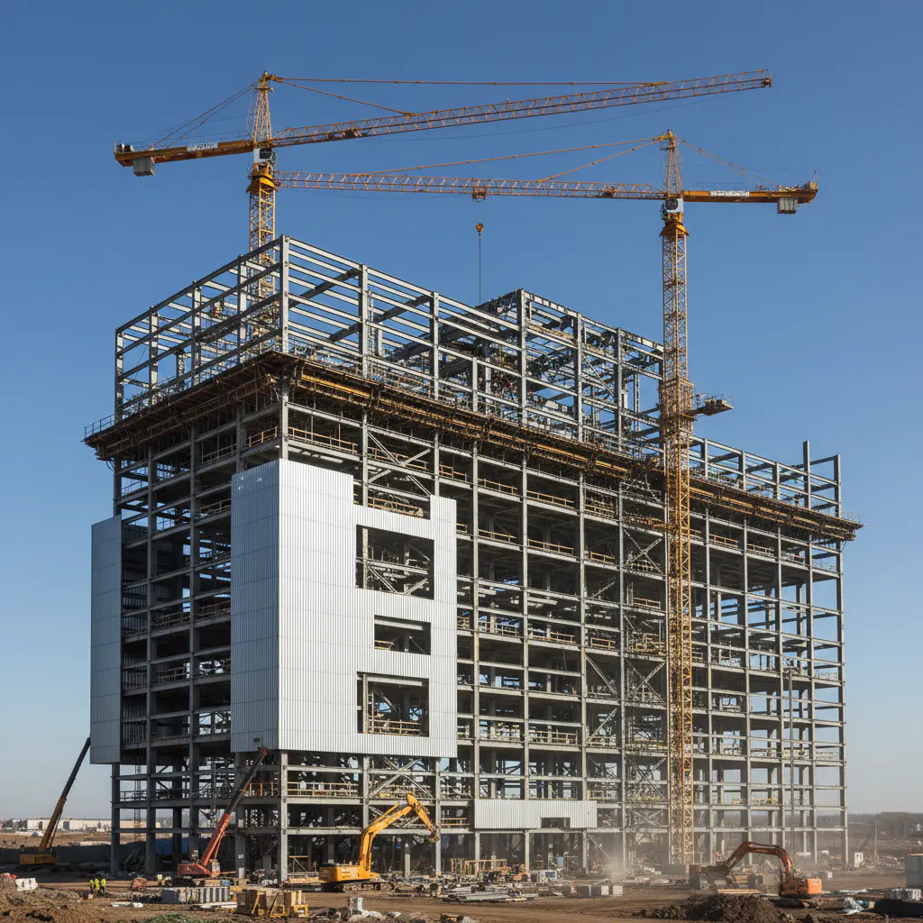 Industrial Construction Site